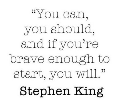 You can, you should, and if you're brave enough to start, you will