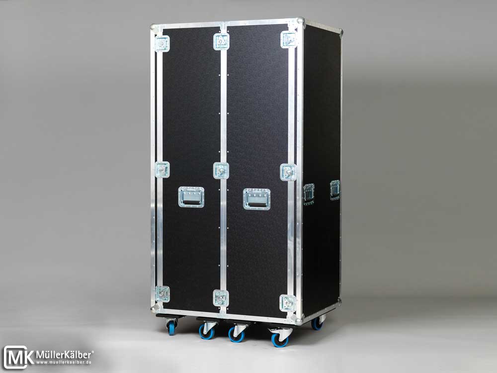 Vitrine aus Flightcase