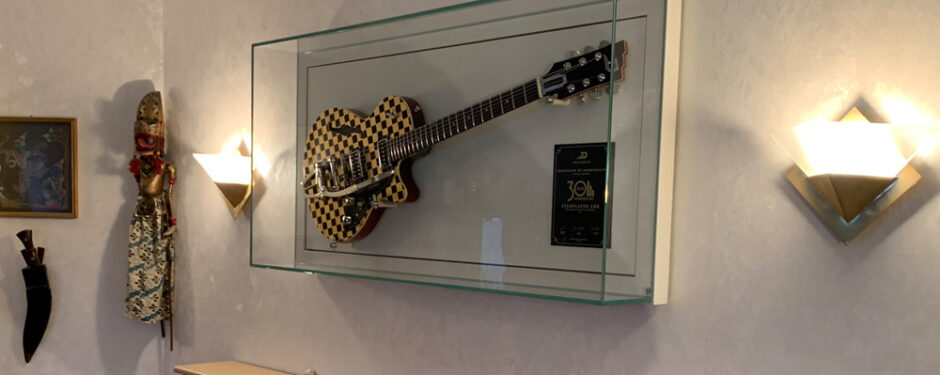 Gitarrenvitrine