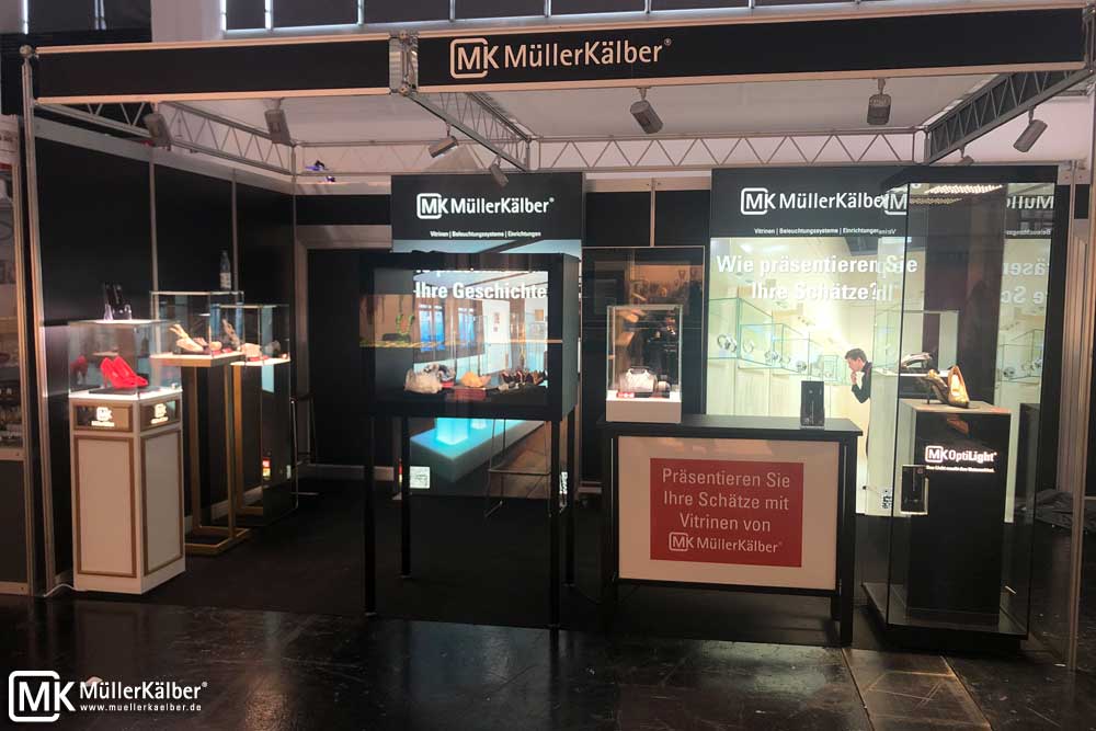 MüllerKälber mit exclusiven Vitrinen auf der Gemworld 2019 in München