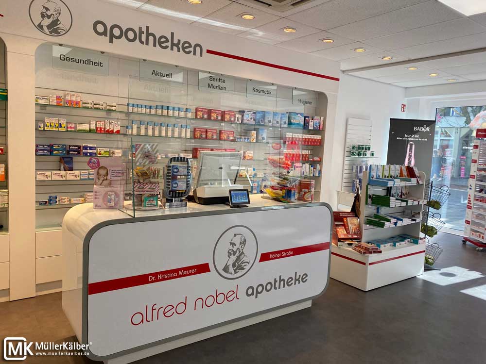 MK Schutzwand in Alfred Nobel Apotheke