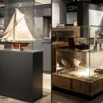 Vitrinen im Robbe & Berking Yachting Heritage Centre