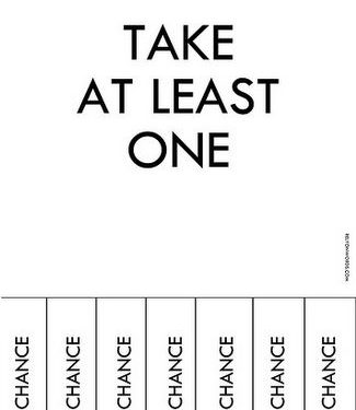 Take at least one.